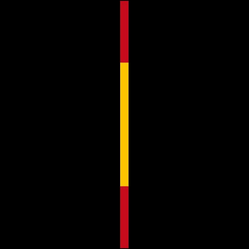 Spain Flag Style Stripes