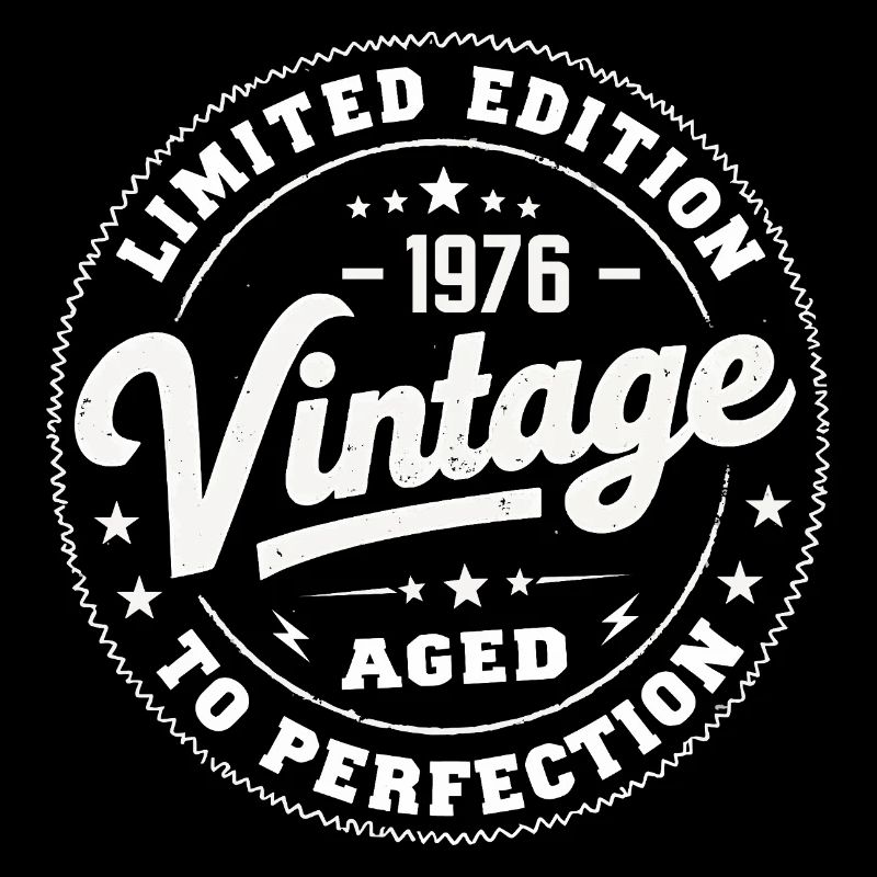 Legend since 1976 Awesome since 1976 Retro 1976