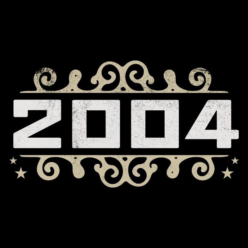 Millésime 2004 Rétro Anniversaire 2004 Millésime 2004