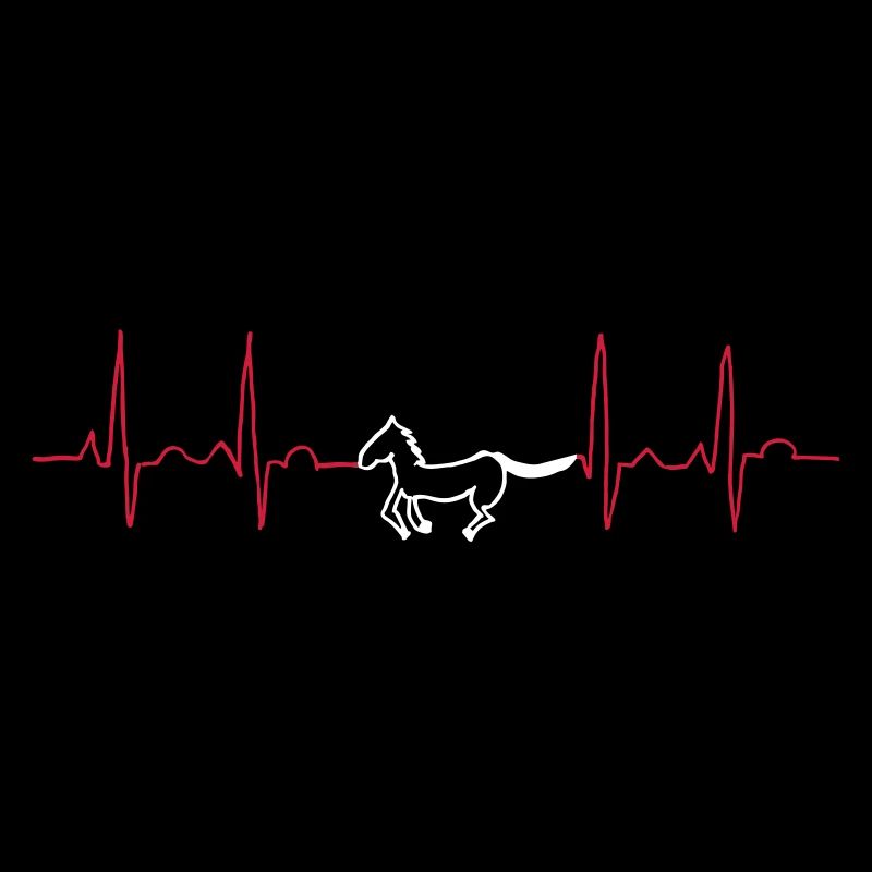 EKG-Kurve Pferd