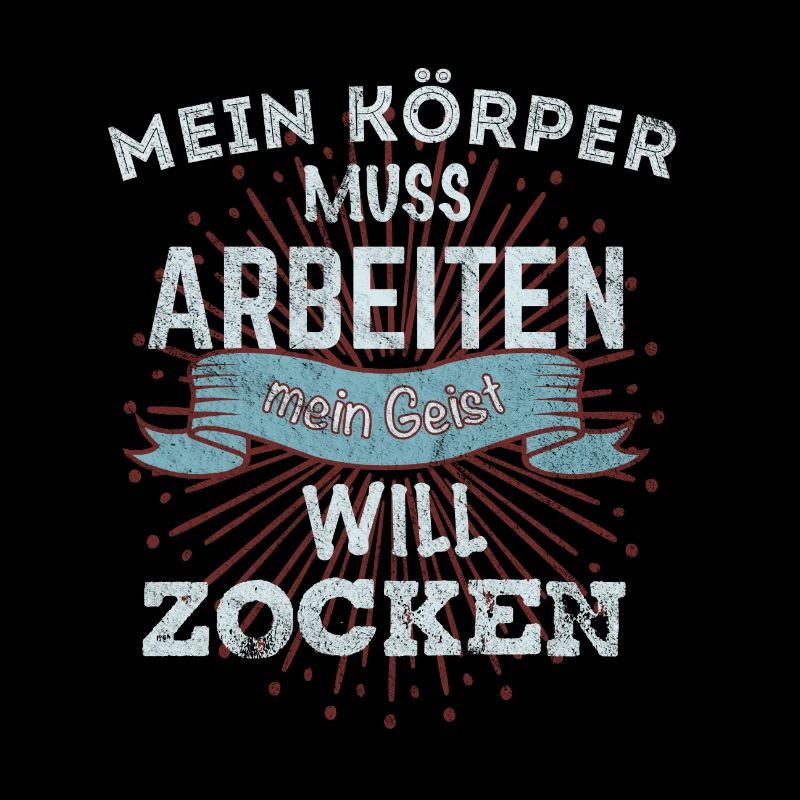 Mein Körper muss arbeiten, mein Geist will zocken.