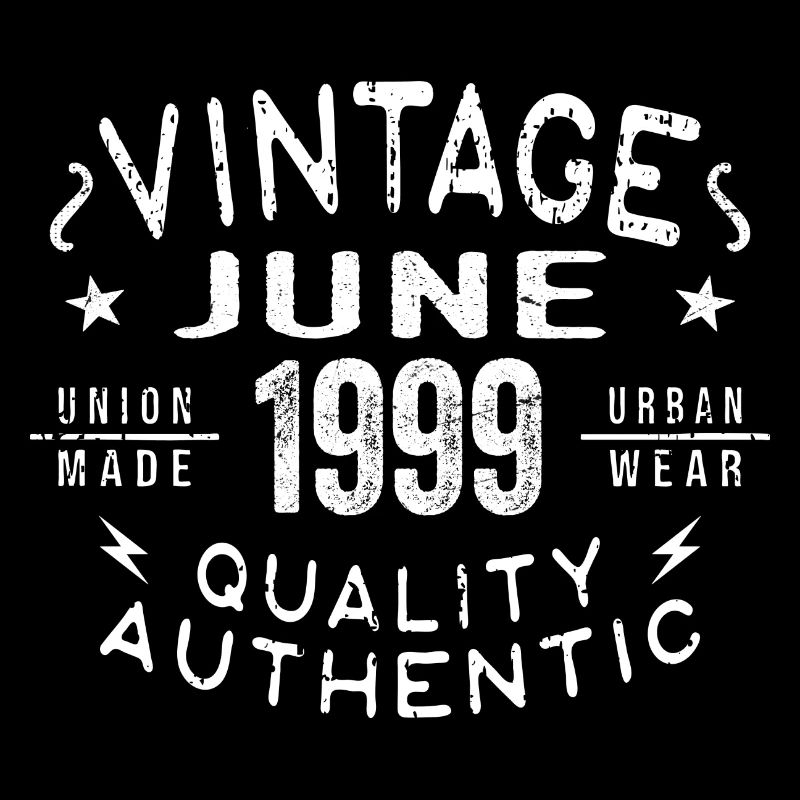 1999 Juni 1999 Jahrestag Juni 1999 Juni Geburtstag