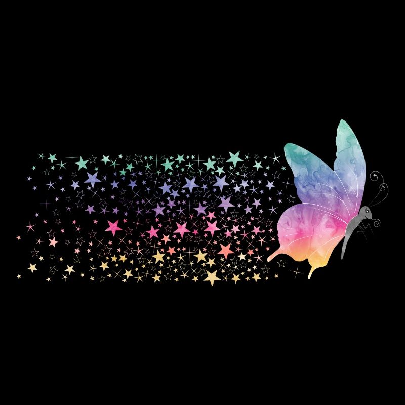Butterfly - Rainbow Stardust