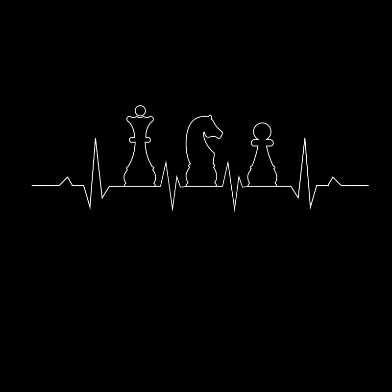 Chess heart rate chessmen