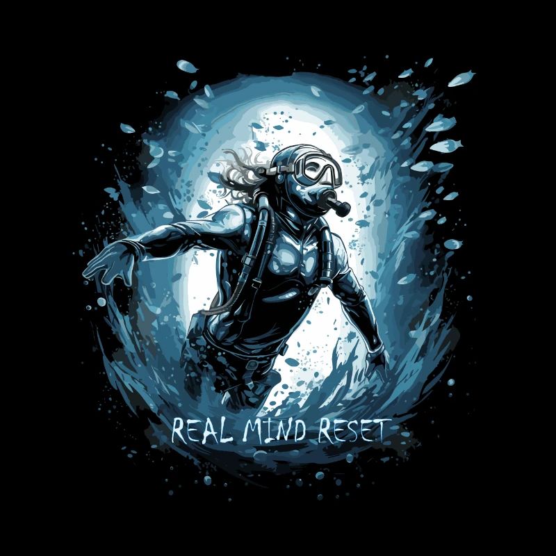 Diving Diver Real Mind Reset - Meilleures ventes de plongée