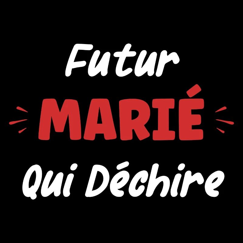 Futur marié qui déchire