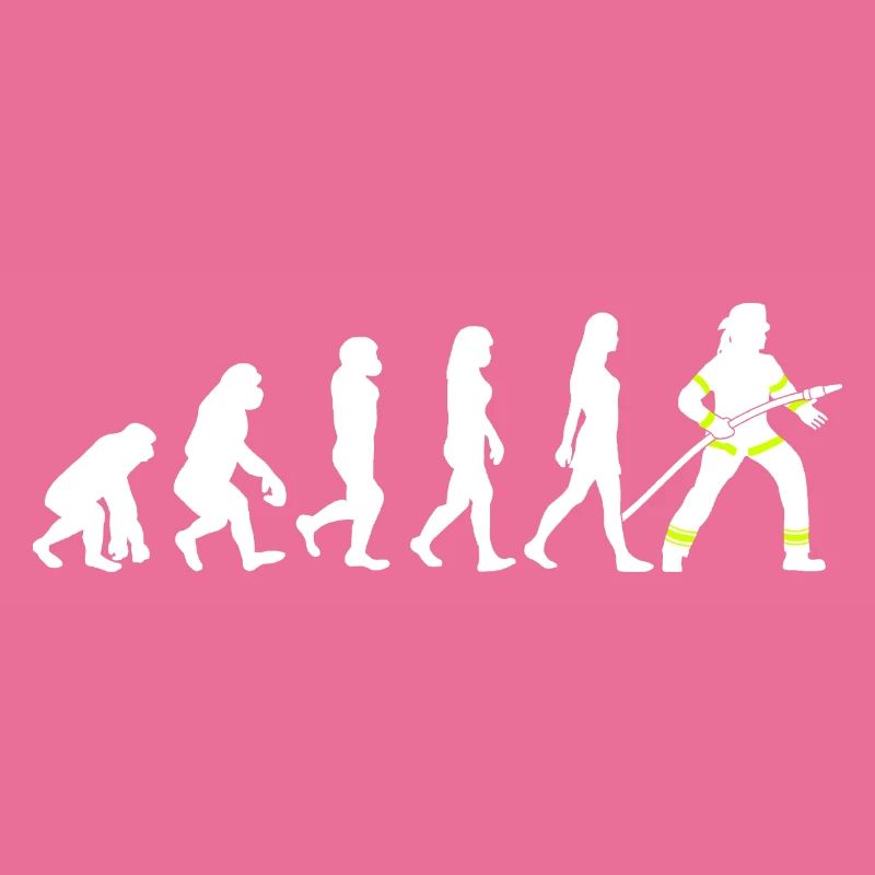 Firefighter Ladies Fire Brigade Evolution