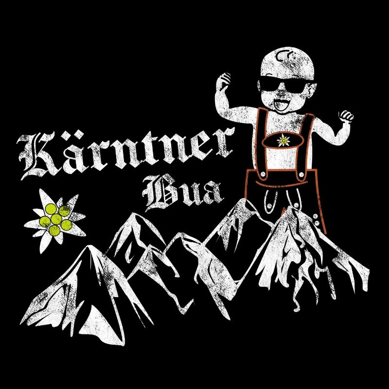 Kärnten Seen Kärntner Nudel Bua Lausbua Geschenk