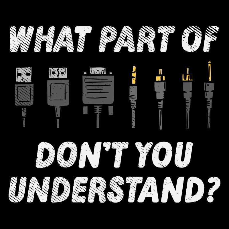 What Part Don't You Understand Tontechniker