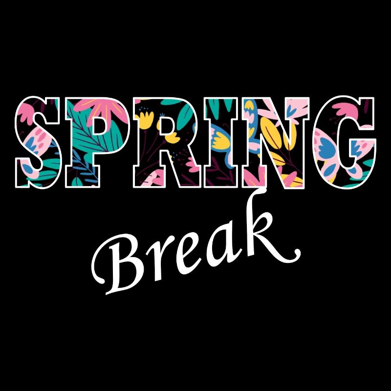 Spring Break Party Feiern Blumen Flowers