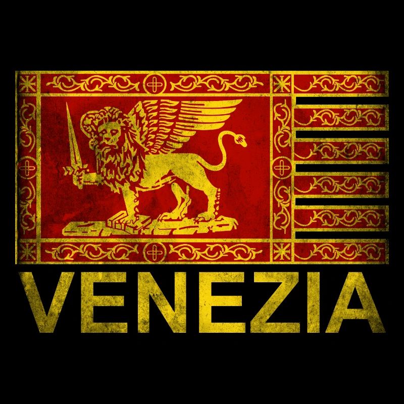 Drapeau Venise, Sérénissime, Lion de Saint-Marc