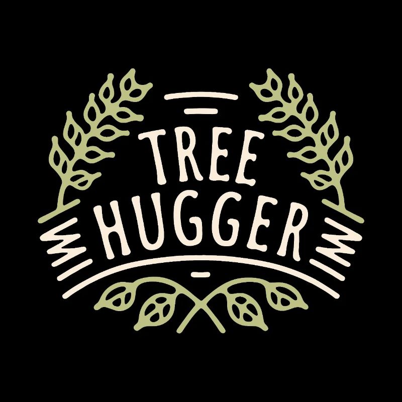 Tree hugger bain de forêt amoureux de la nature