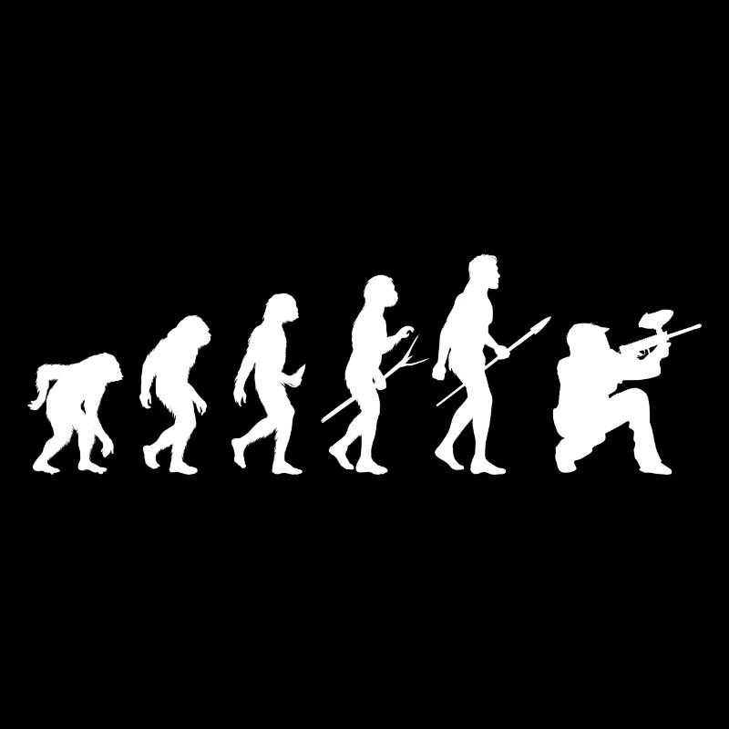 Développement de l'évolution du paintball