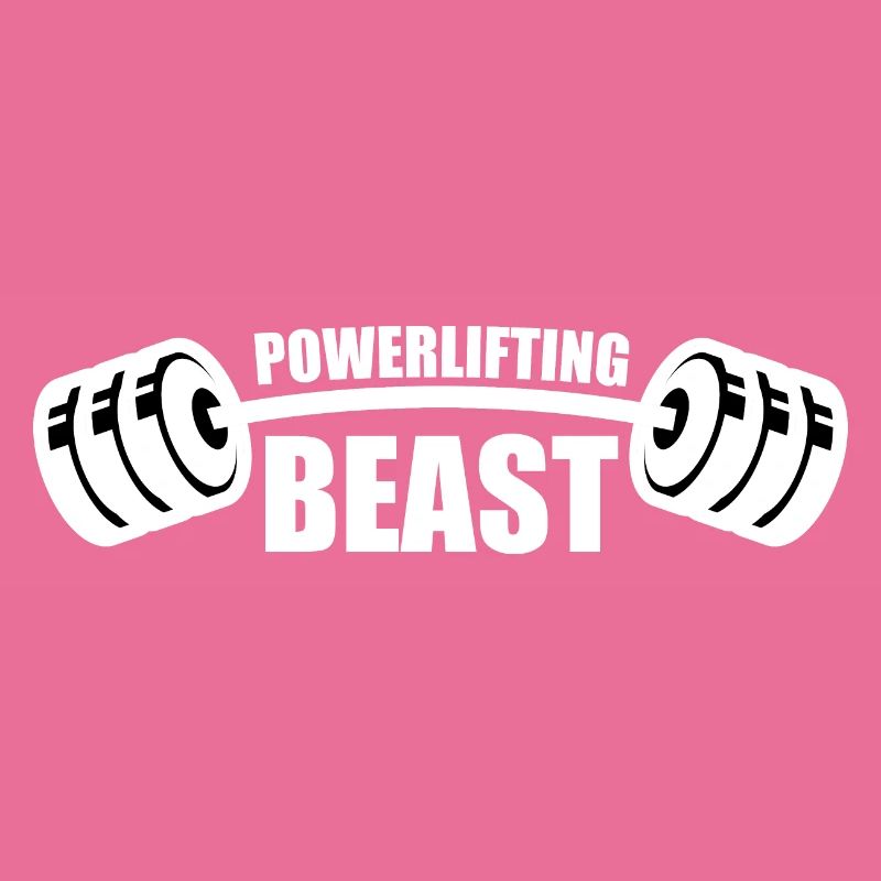 Powerlifting Beast White