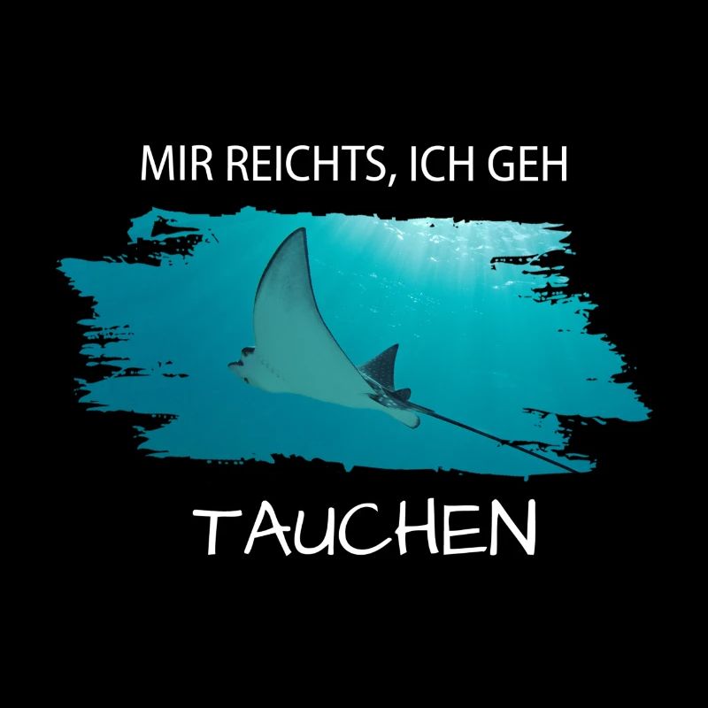 Tauchen Rochen Mir reichts ich geh tauchen