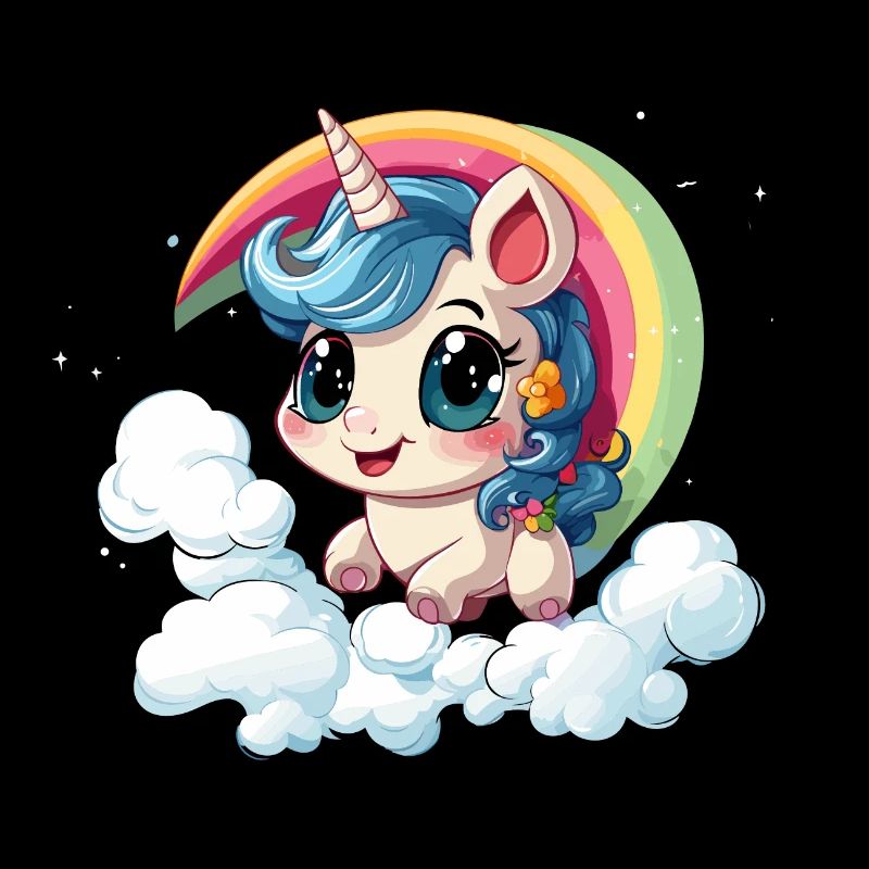 Unicorn Rainbow Design