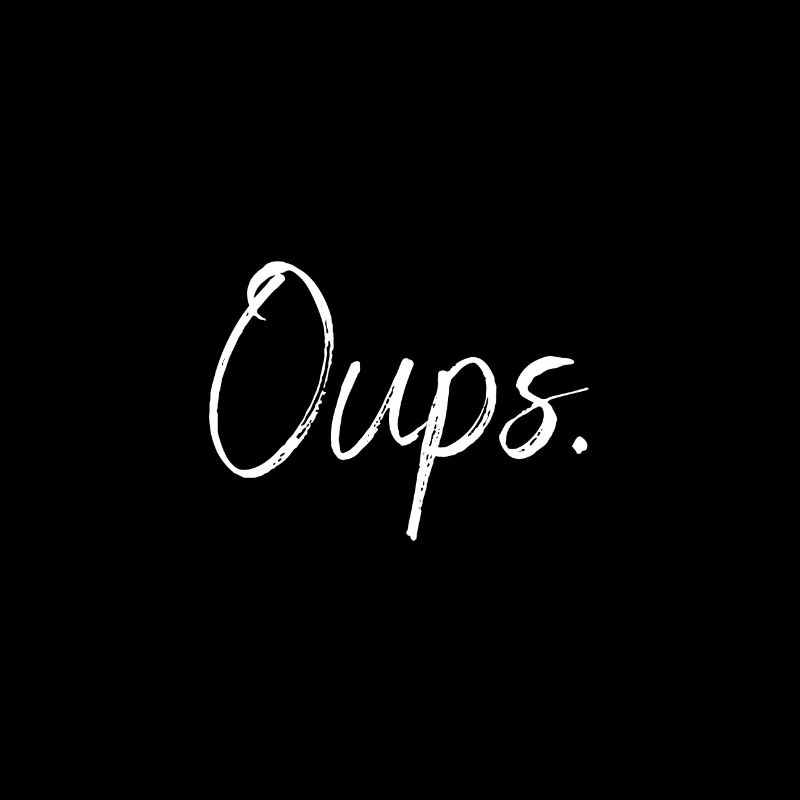 Oops. gift oops fun drole