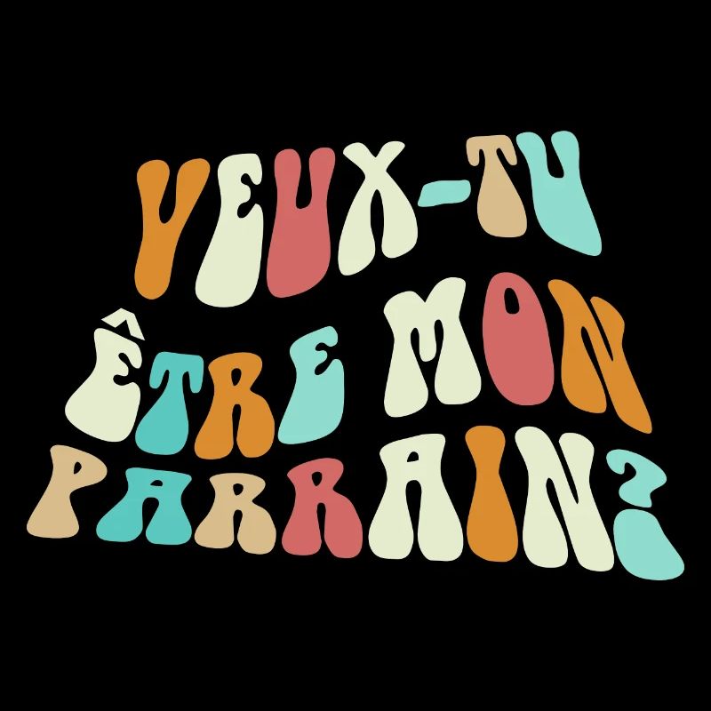 Veux tu être mon parrain - demande de parrain