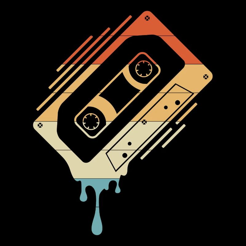 Dripping Cassette Tape