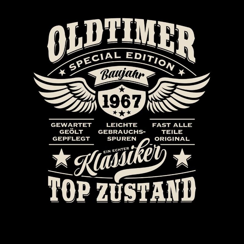 Oldtimer Baujahr 1967 - Geburtstag - Geschenk