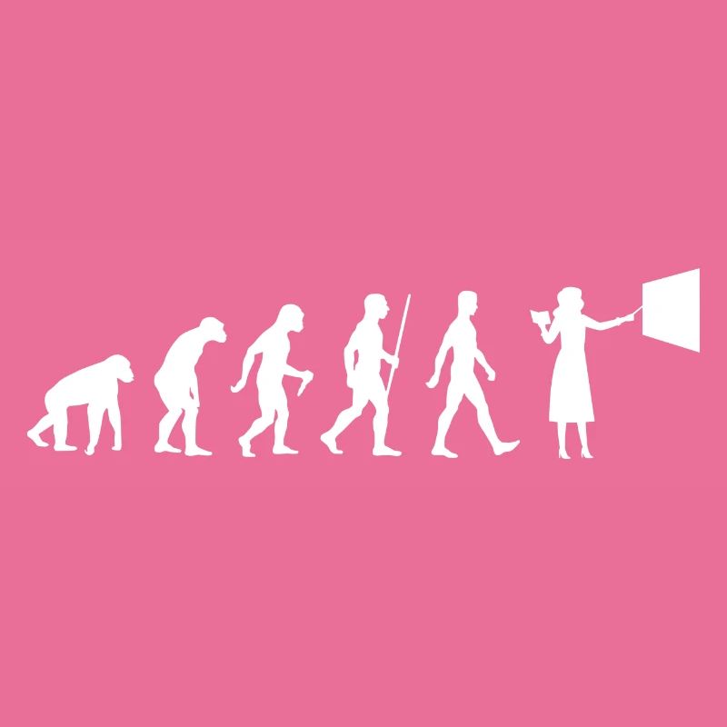 Lehrerin Evolution Schule Schullehrerin