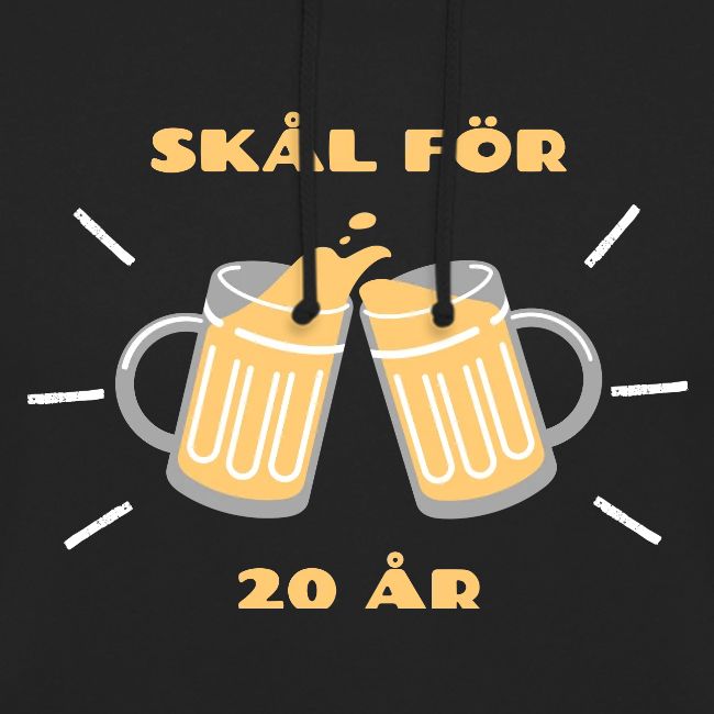 Present till 20-åring - Skål för 20 år