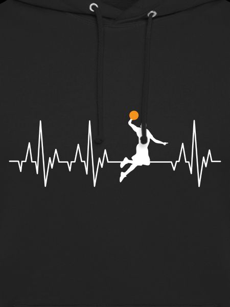Basketball Herzschlag Basketballer EKG