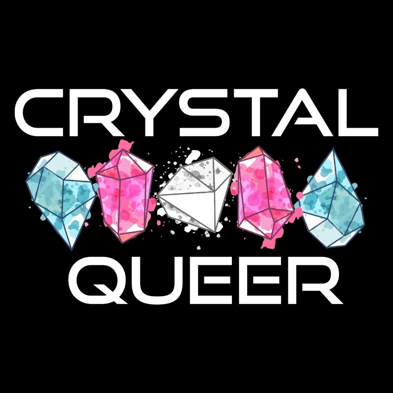 Crystal Queer Trans Pride Rainbow Crystals