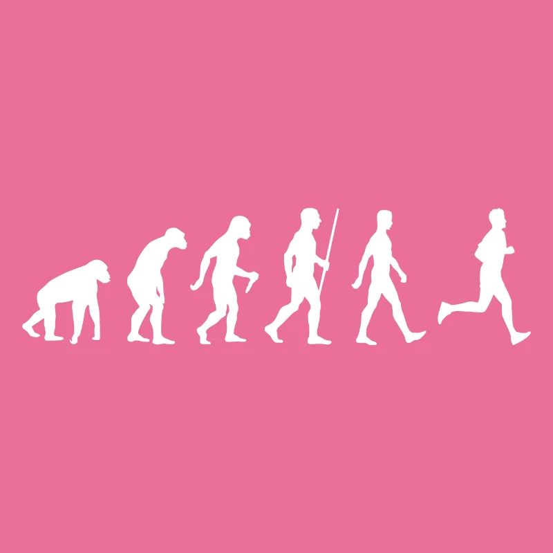 Jogging running evolution