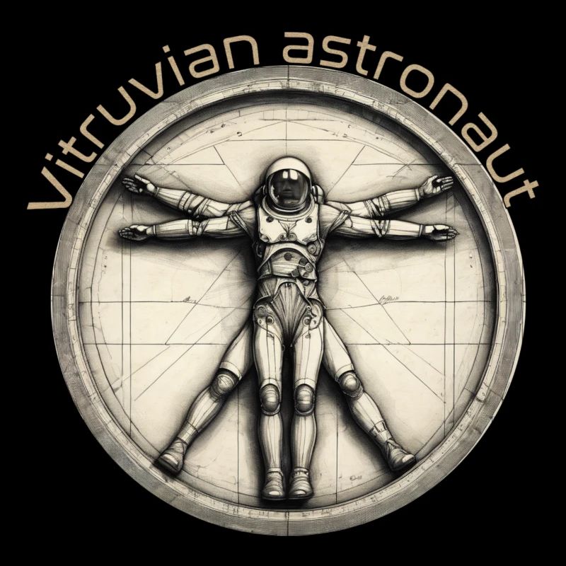 Astronaute de Vitruve