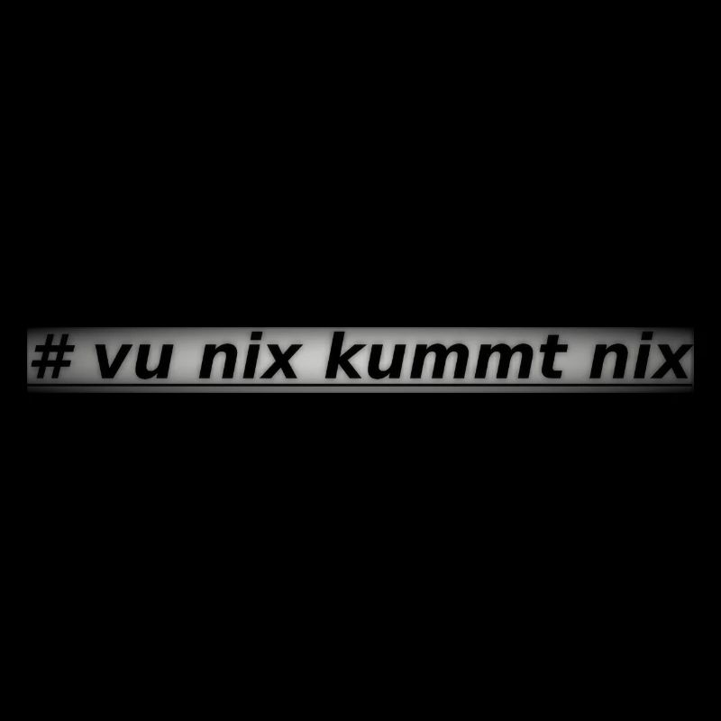 Vu nix kummt nix