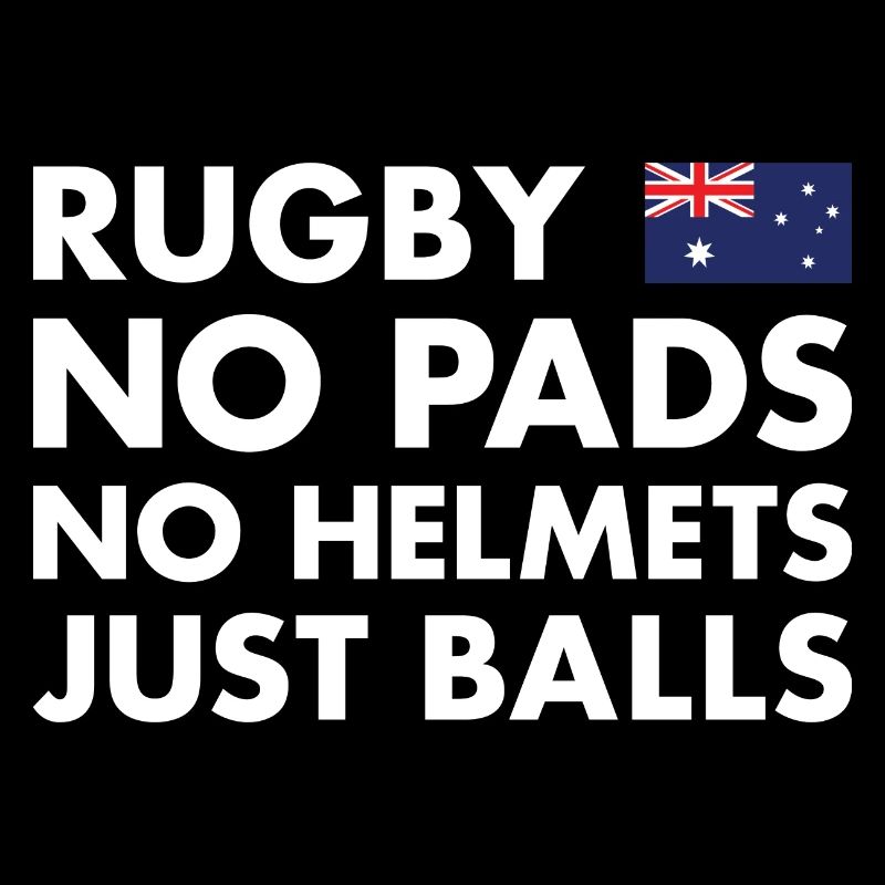 Pas de coussinets pas de casques juste des ballons Australie Rugby