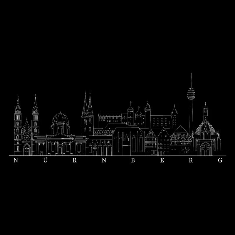 Nürnberg Skyline
