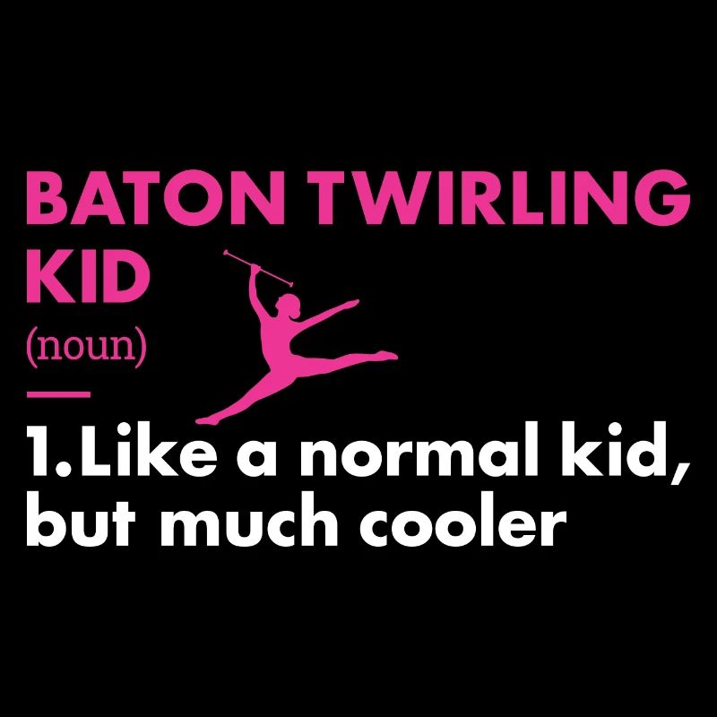 Baton Twirler Kid Definition Baton Twirling