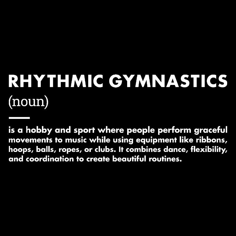 Gymnast Definition Rhythmic Gymnastics