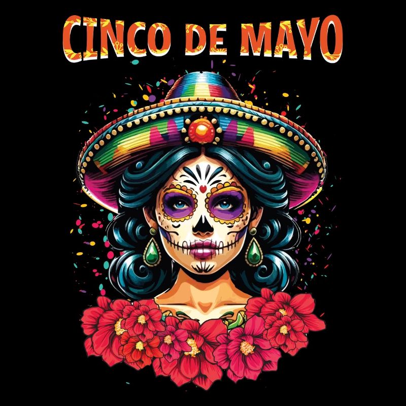Cinco De Mayo Mexican Celebration Art