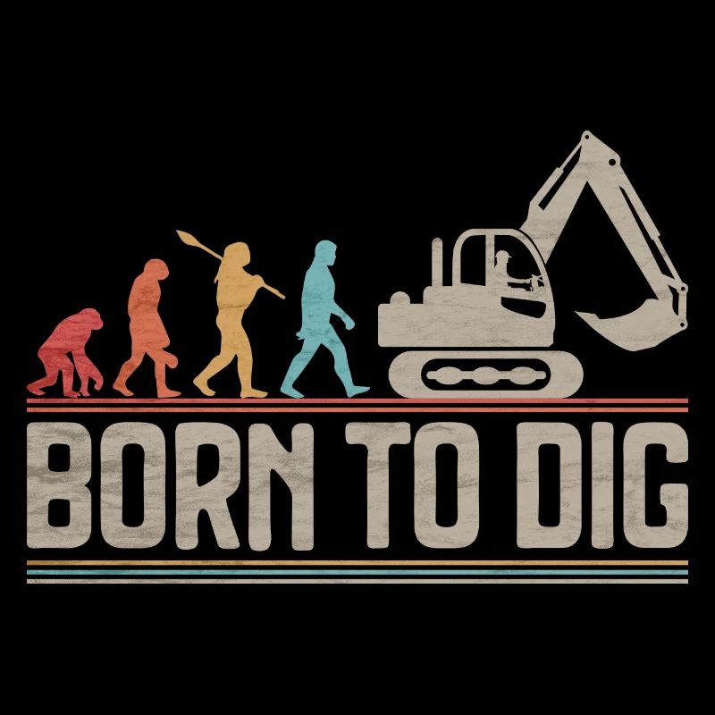 Né pour dig Evolution Excavator Excavator