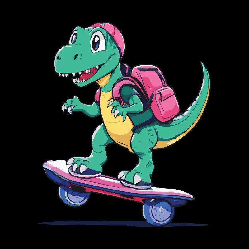 Dino Life Ist Besser, Wenn Sie Hoverboarding