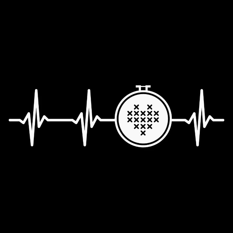 Cross Stitching Heartbeat