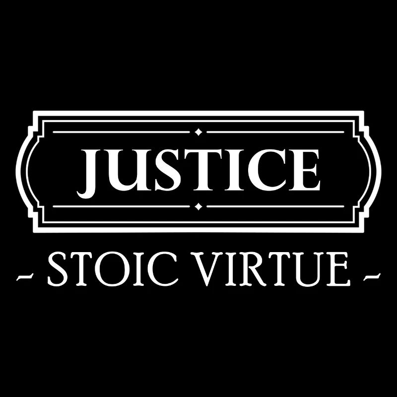 Stoicism Gift Stoic Virtue Justice