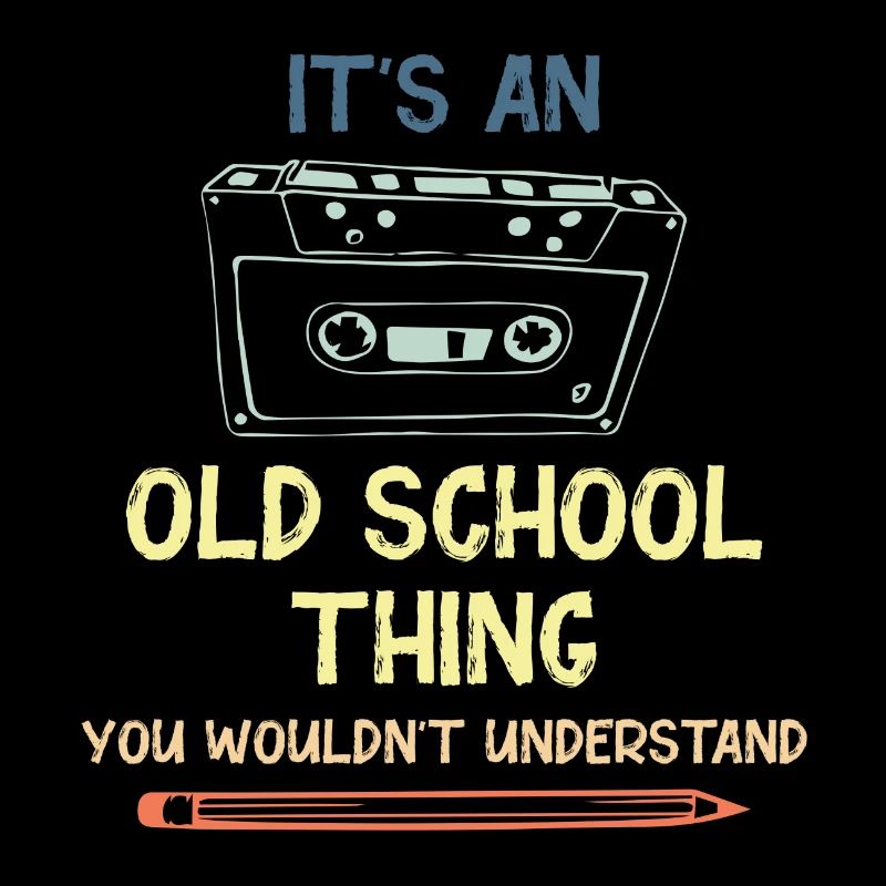 Oldschool old school 90s Geschenkidee nineties