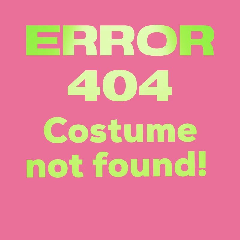 Error 404 Halloween Kostüm Spruch programmierer