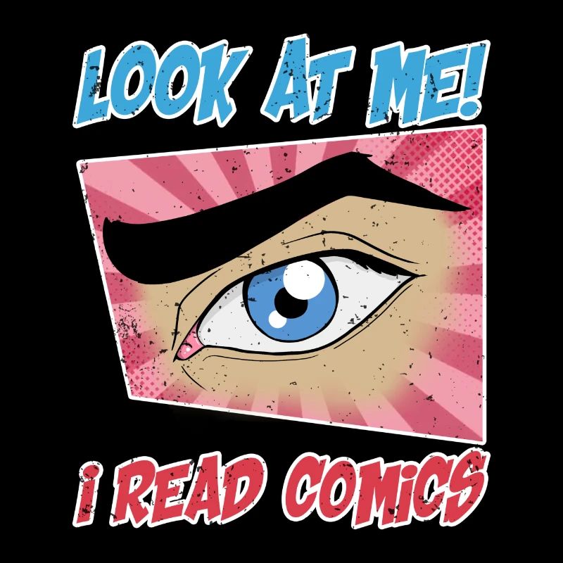Comic retro cartoon