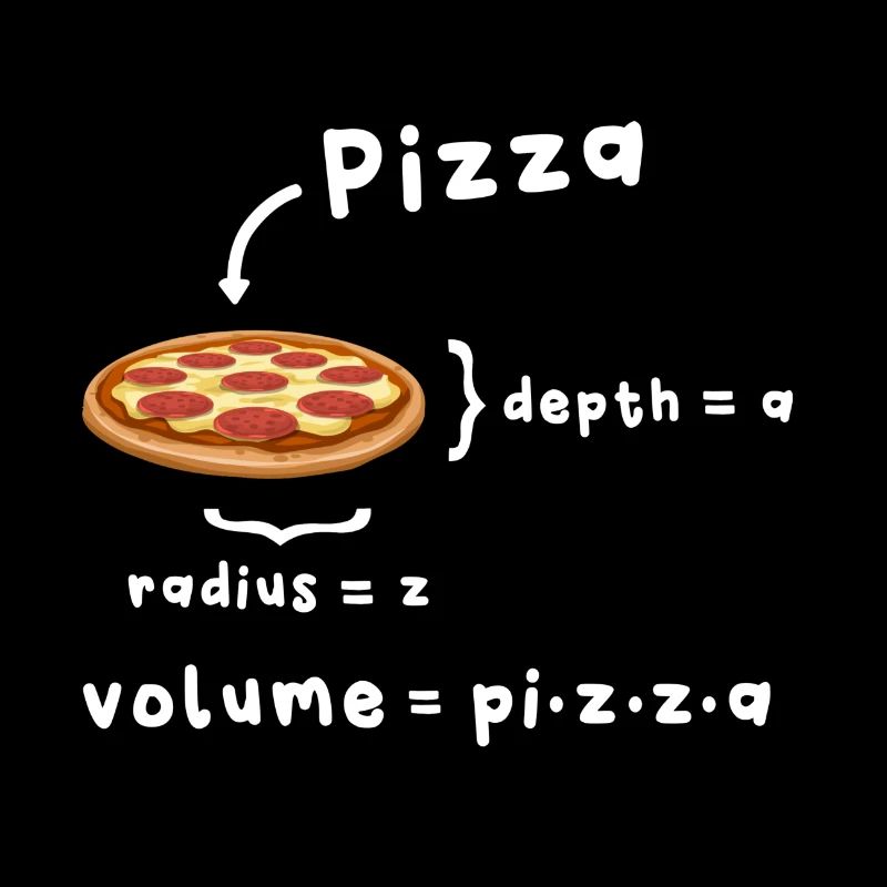 Pizza Mathe Mathematik Physik Lehrer Meme