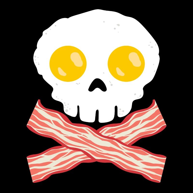 When Bacon Is Love, Bacon Is Life "Egg Skull