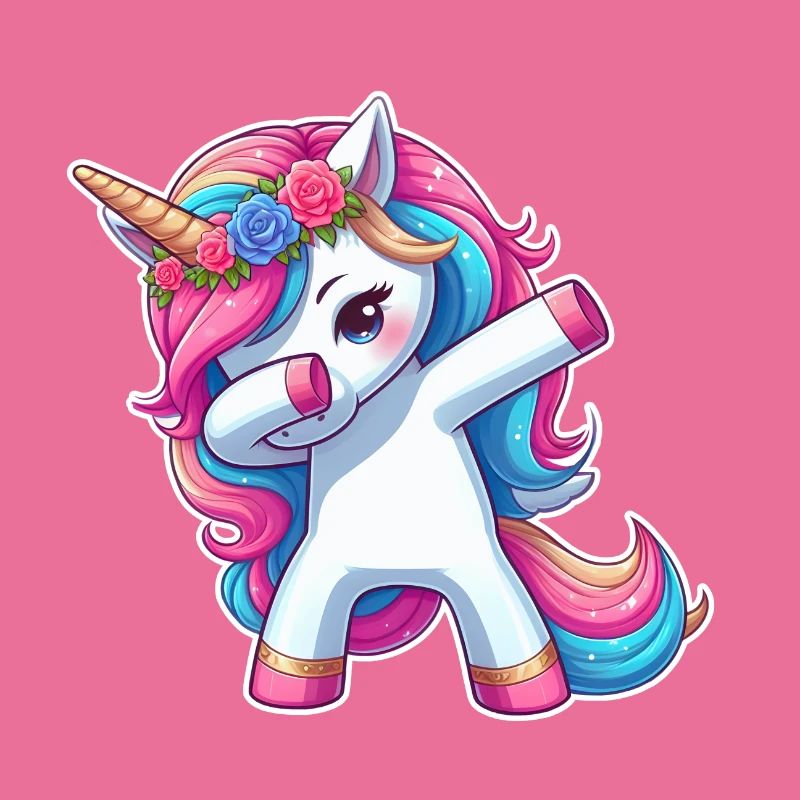 Einhorn Dab Einhörner Geschenk