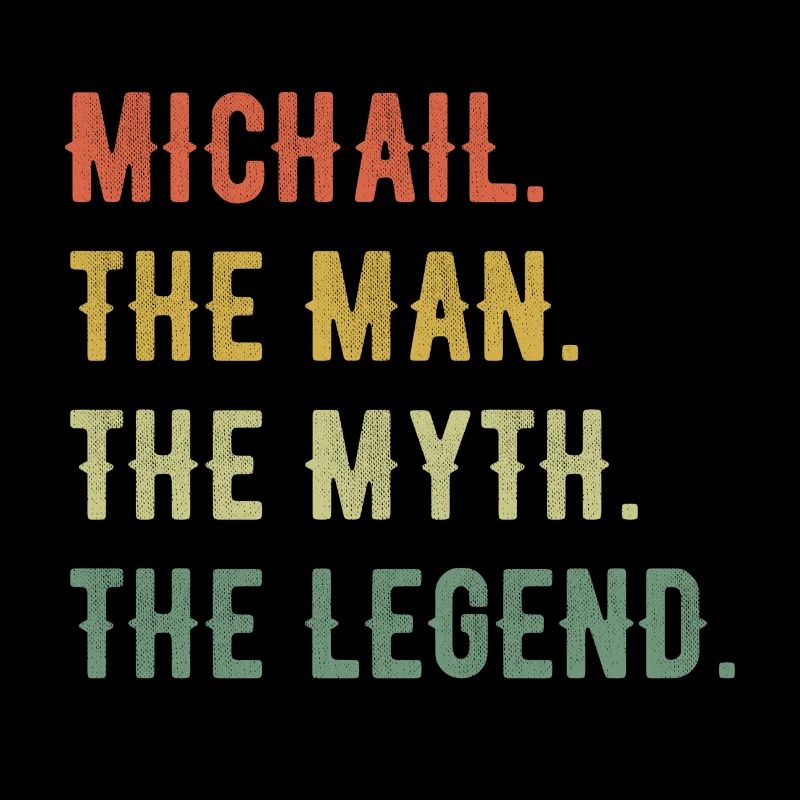 Michael Michail First Name Short Form Man Myth Legend