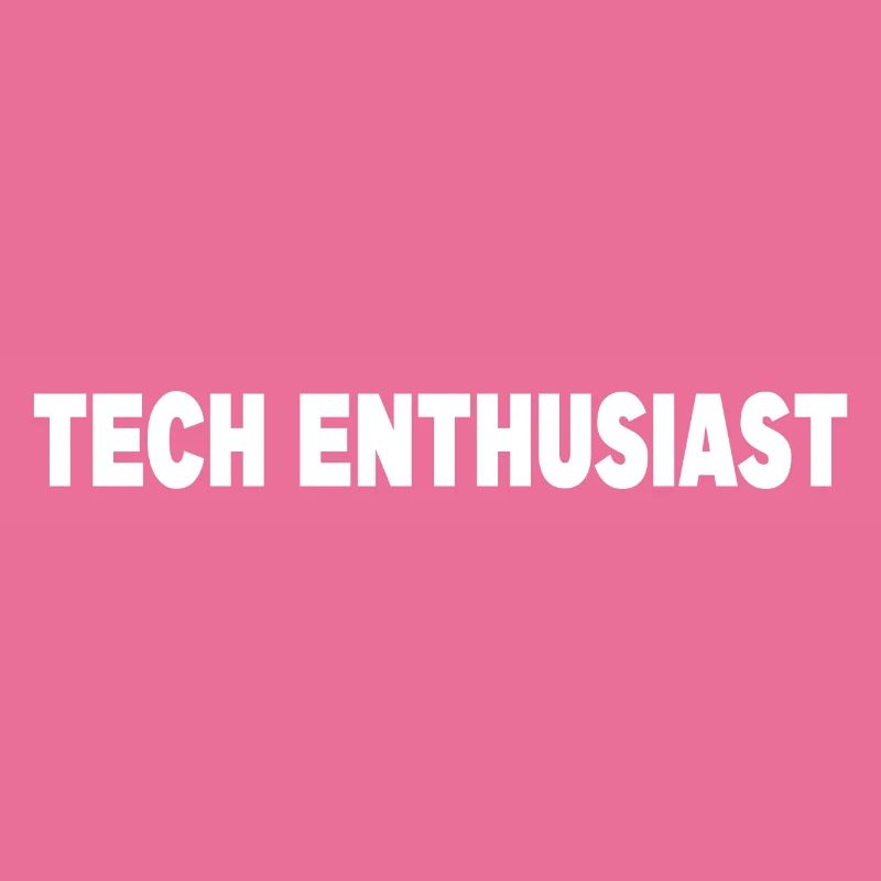 Tech Enthusiast Informatiker Programmierer