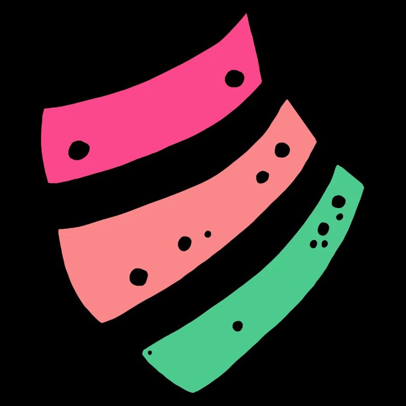 Colors Discs Stripes - Ornament