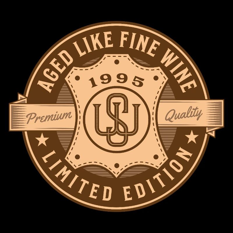 Aged Like Fine Wine 1995 Geburtstag Geschenkidee